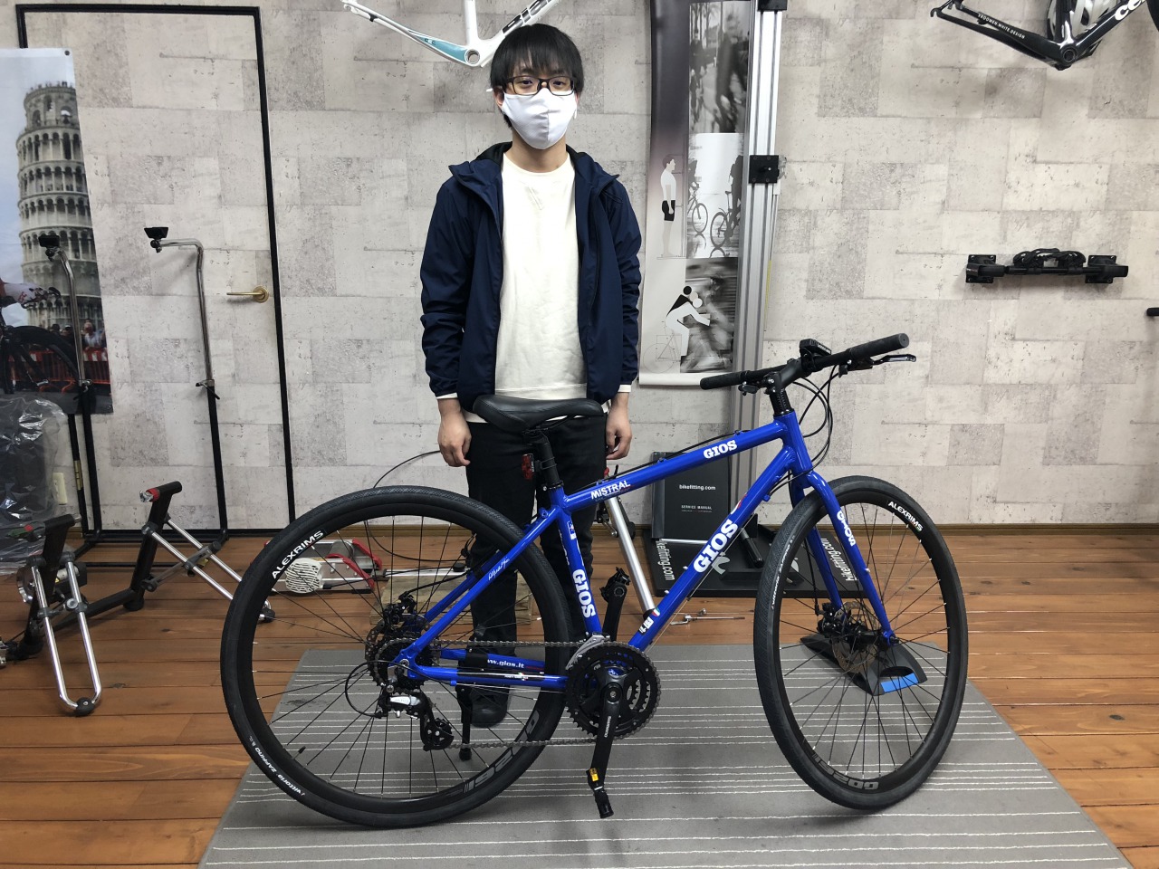 GIOS MISTRAL DISC 納車…from Hさま！ - Climb cycle sports
