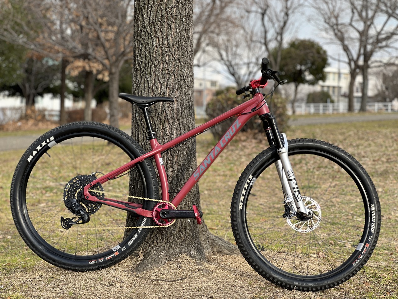 CRANK BROTHERS SYNTHESIS ALLOY ENDURO I9ホイールに交換しました