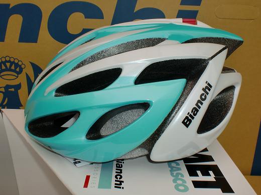 自転車Bianchi OGK ヘルメット ステアー チェレステL/XL ビアンキ