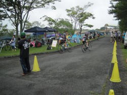 快走するClimbライダー達