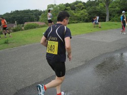 コウさん、ランコース、ターンする
