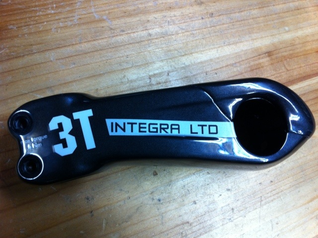 3T新製品 INTEGRA LTDステム エアロロードバイクやタイムトライアル 