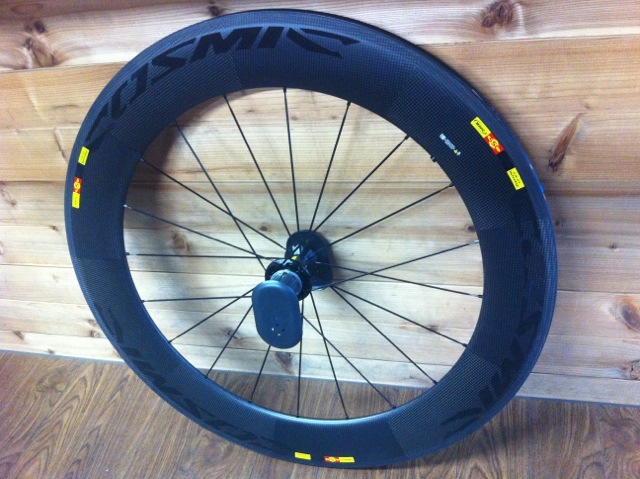 専用 mavic cosmic carbon 80 チューブラー タイヤ付き