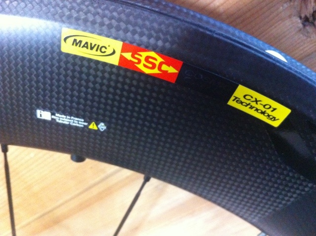 専用 mavic cosmic carbon 80 チューブラー タイヤ付き