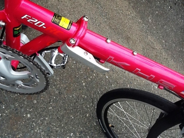 KHS F20-RC 折り畳み自転車 納車。。。。by Mihoさん！ | Climb cycle 