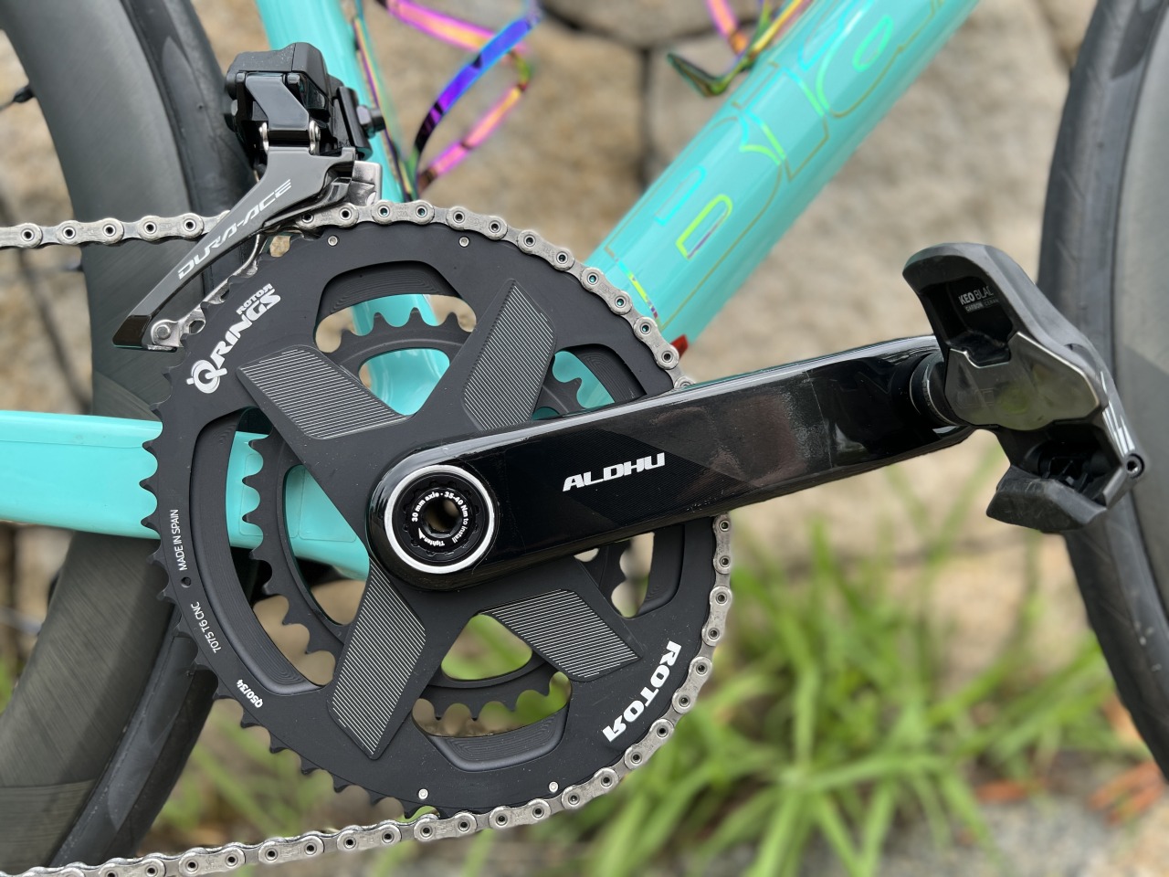 ROTOR ALDHU CARBON CRANK ARMS