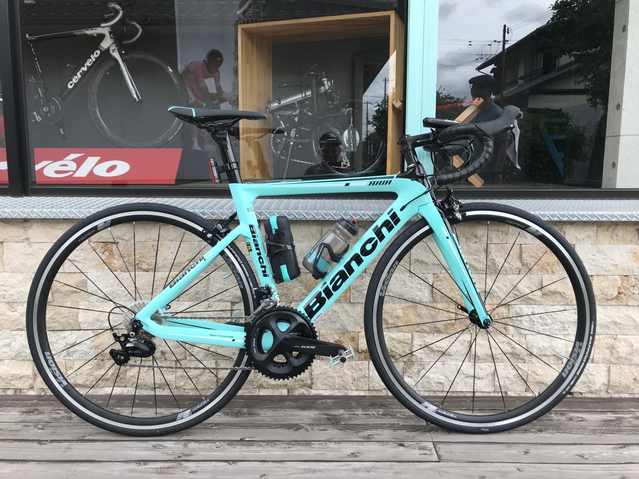 Bianchi ARIA ロードバイク納車しました！From Aさま - Climb cycle sports