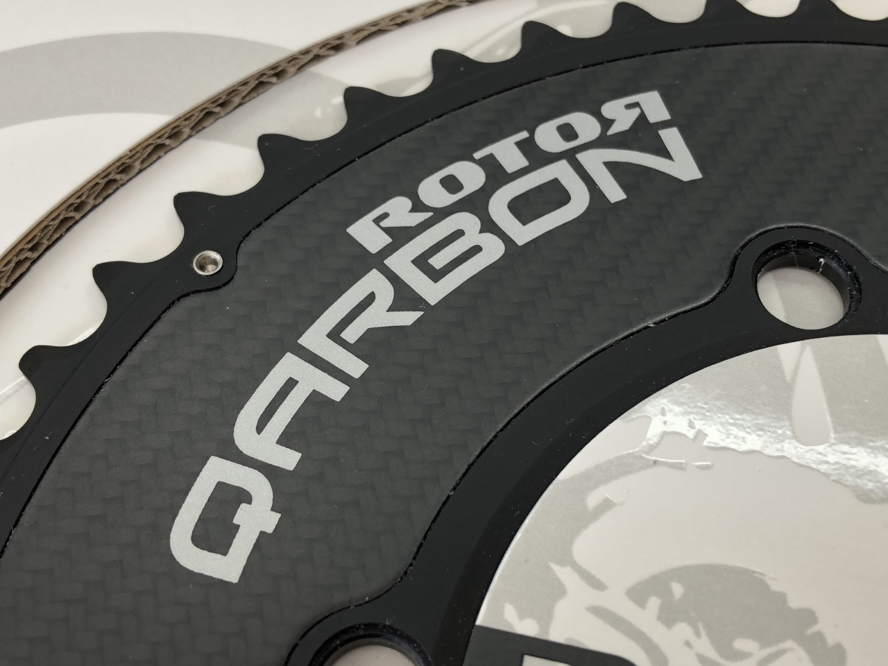 ROTOR カーボンチェーンリング取り付け！ - Climb cycle sports