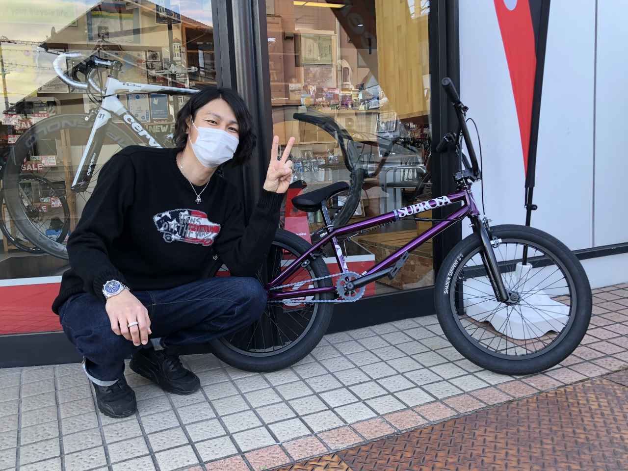 BMX SUBROSA WINGS&SALVADOR 納車…from Oさま！ - Climb cycle sports