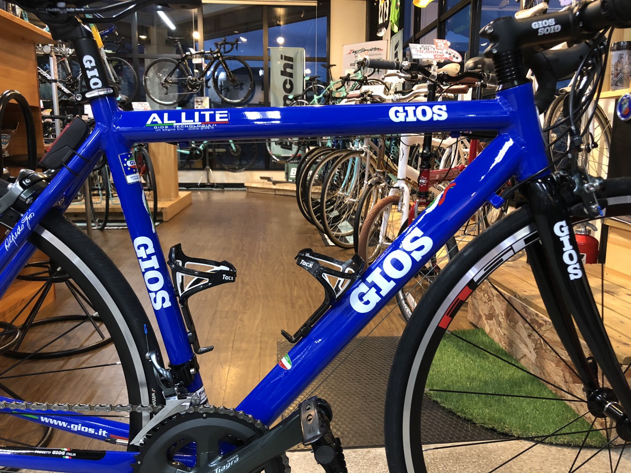 ロードバイク GIOS AL LITE ジオスブルー