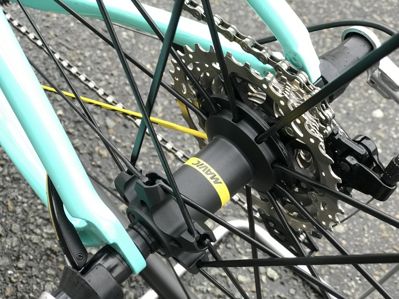 ロードバイク MAVIC KSYRIUM PRO EXALITHホイール交換しました