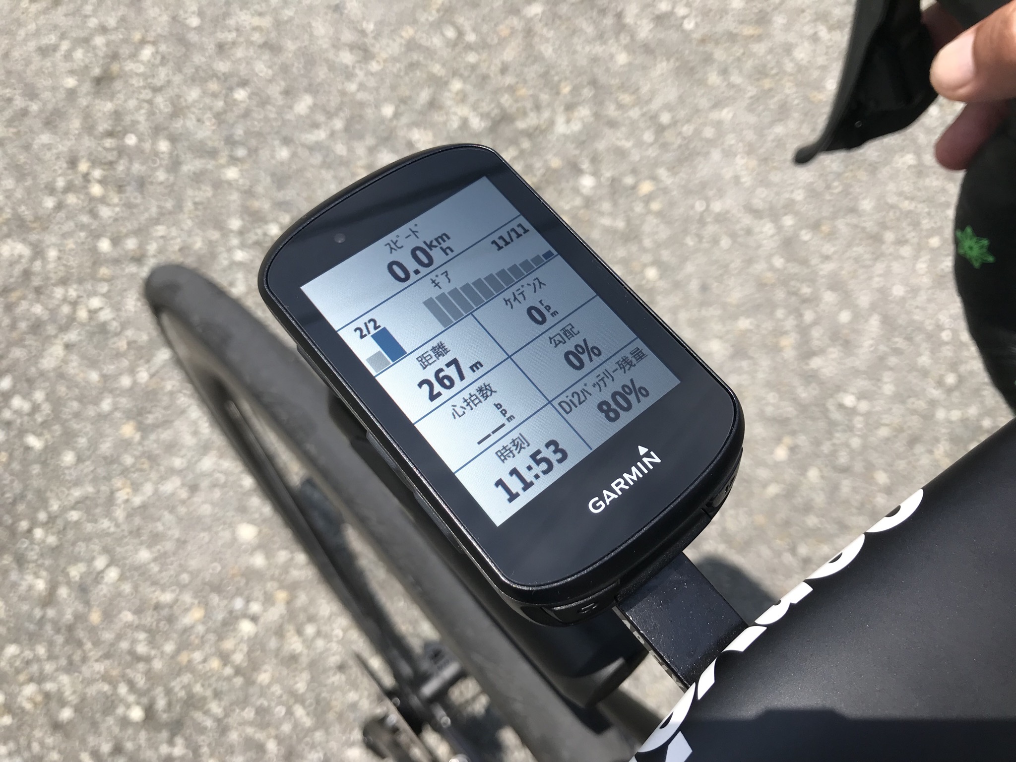 早速です！本日発売のGARMIN EDGE530 取り付けしました！ - Climb 