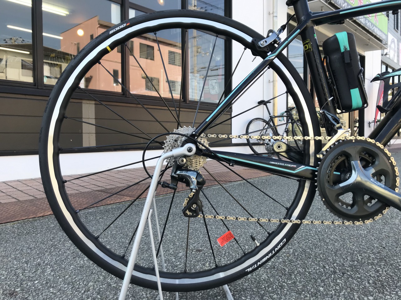 MAVIC KSYRIUM SL軽量ホイールにグレードアップしました