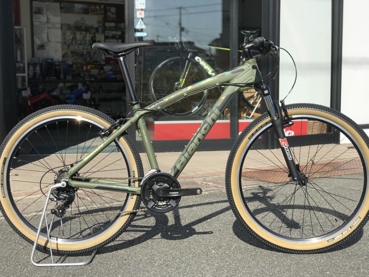 通勤～サイクリングに！お買い得なマウンテンバイクBianchi KUMA