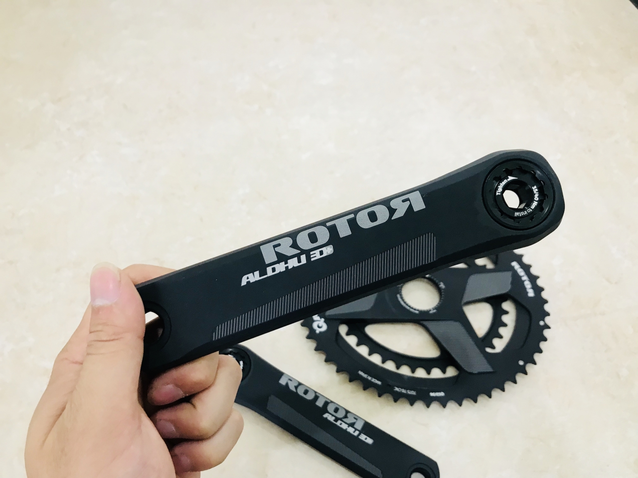 ROTOR ALDHU 3D+ CRANK ARMS 165MM