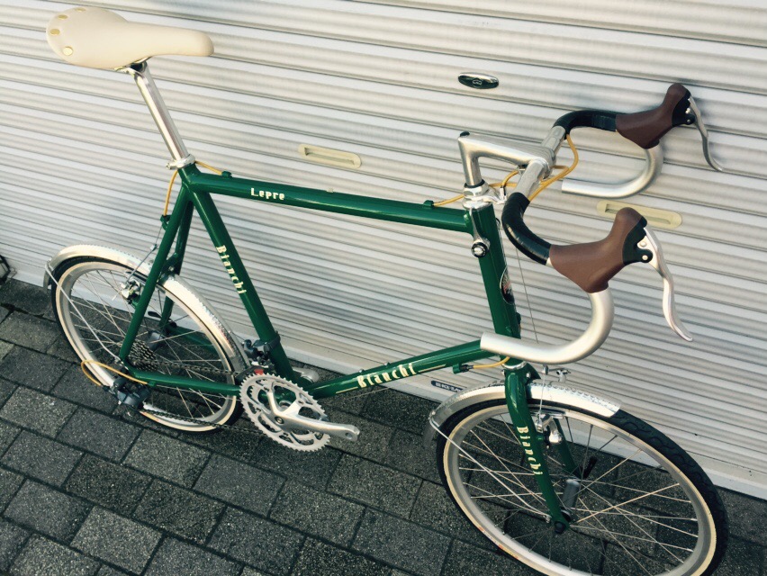 Bianchi minivelo-8 DROP BAR /green ミニベロ入荷 !! - Climb cycle 