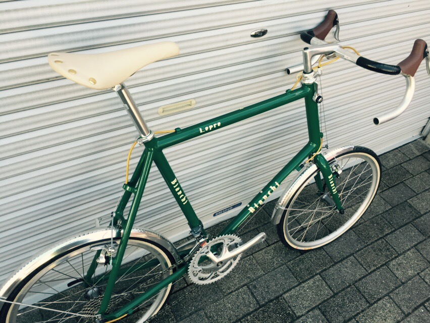 Bianchi minivelo-8 DROP BAR /green ミニベロ入荷 !! - Climb cycle 