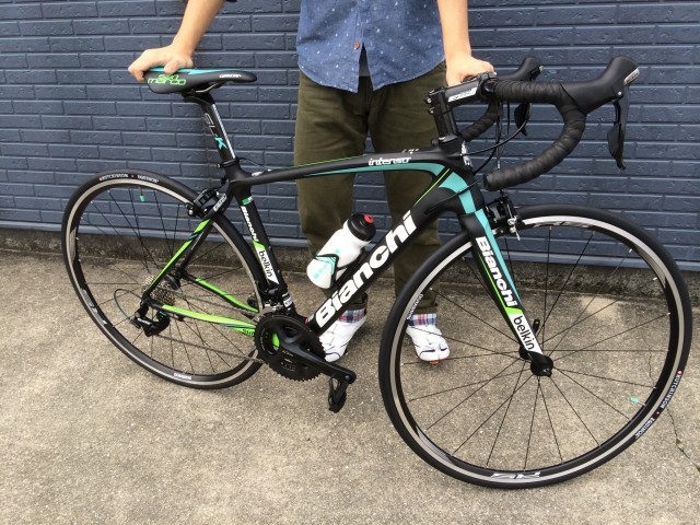 Bianchi INTENSO belkin 納車… from Yさま！ | Climb cycle sports