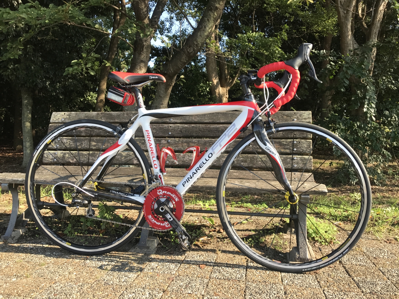 Pinarello Fp2 にrotorクランク Mavic ホイール装着 ｒ8000ブレーキも Climb