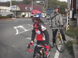 因島　へっぽこ兄妹　サイクリング道路探す