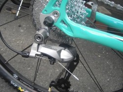 Bianchi Carbo Cavallo　シマノLXで構成されているコンポ