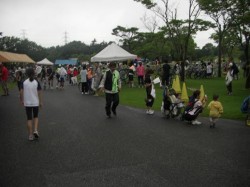 グリーンピア三木トライアスロン大会風景