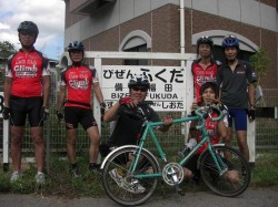 片鉄ロマン街道、途中トイレ休憩した備前福田駅