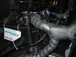 DURA-ACE ST-７９００　新型デュアルコントロールレバーテストバイク