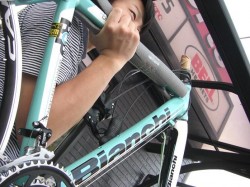 クライムにBianchi 1885 到着すると感激～ＹＯＵ－だい！