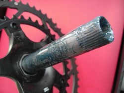 EC90 CARBON CRANK　アクスル