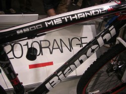 Bianchi RACING METHANOL SL9700 トップチューブ