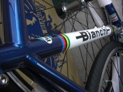 Bianchi IMORA メタリックブルー
