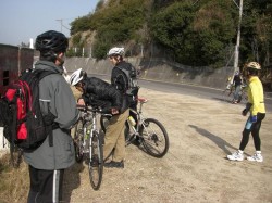 しまなみ海道・大島にて休息