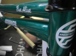 2009. ARES bikes FIVE ALIVE　ヘッドチューブ