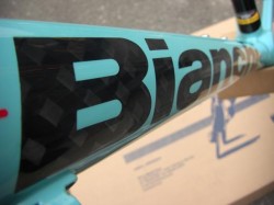 Bianchi BARLOWORLD カーボンダウンチューブ