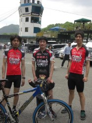 チームMTBで出場の3人