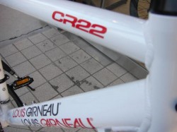 LOUIS GARNEAU CR22 フレームデカール