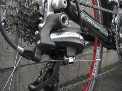 SHIMANO７９００装着したリアディレーラー