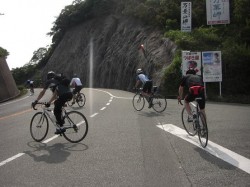 安全運転で帰る事に