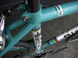 Bianchi Vigorelli シートチューブ