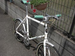 MINIVELO-8 FLAT BAR　前方から