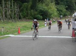 トップでフィニッシュしたD-さく 初優勝！