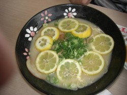 レモン・ラーメン？