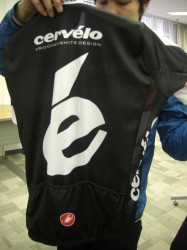 cervelo 2010.~2011 チームジャージバック