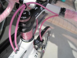 cervélo S2 ワイヤー取り回し