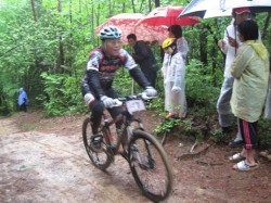 吉備高原ＭＴＢ大会 一般ビギナー ヤバそう？トッシーくん