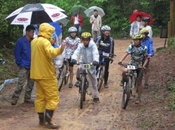 吉備高原MTB大会一般女子ハタね～さん