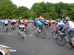 Mt.Fuji Hill Climb スタートを切ったトラちゃん