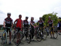 Mt.富士ヒルクライム 下山して集合したClimbライダー