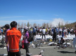 Mt.富士ヒルクライム フィニッシュしたライダー達